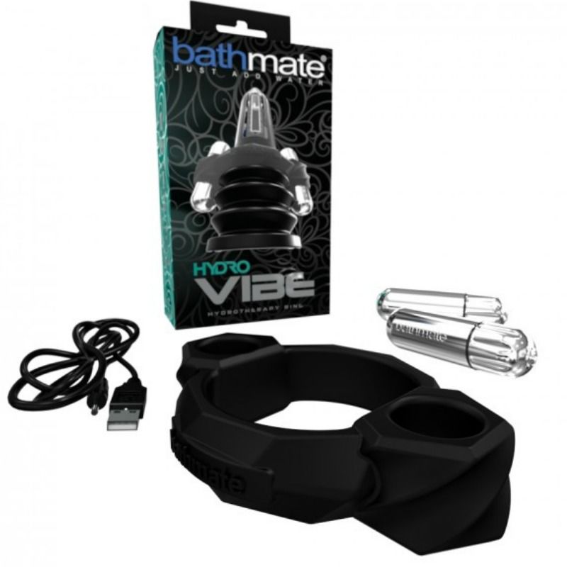 Accessoire Vibrant HydroVibe pour Pompe à Pénis 10 Modes IPX7 - Bathmate