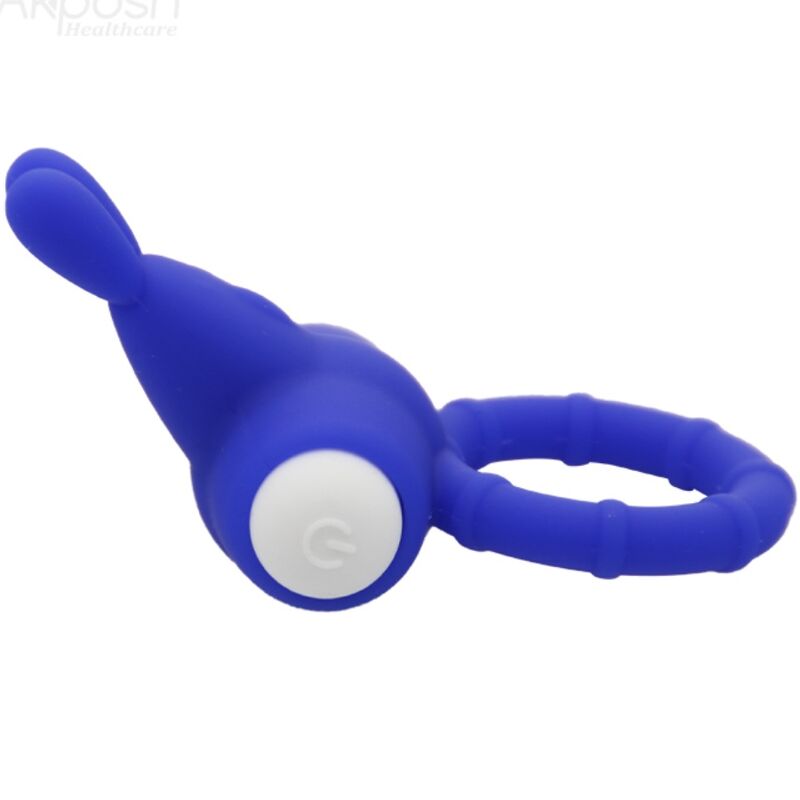 Anneau Vibrant Silicone Ms Bunny - Design Lapin Couple - Armony