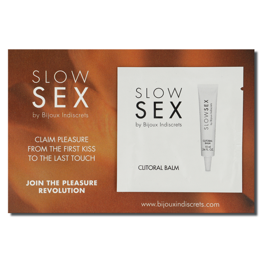 Baume Stimulant Clitoridien Slow Sex Effet Chaleur Noix de Coco 2ml - Bijoux Indiscrets