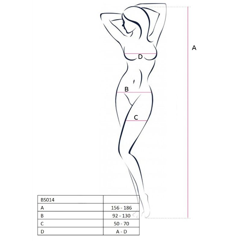 Bodystocking Résille Ouvert Entrejambe Seins Exposés BS014 - Passion Woman
