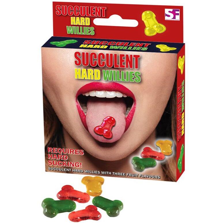 Bonbons Pénis Dur 3 Saveurs Fruitées Ingrédients Naturels - Spencer & Fleetwood