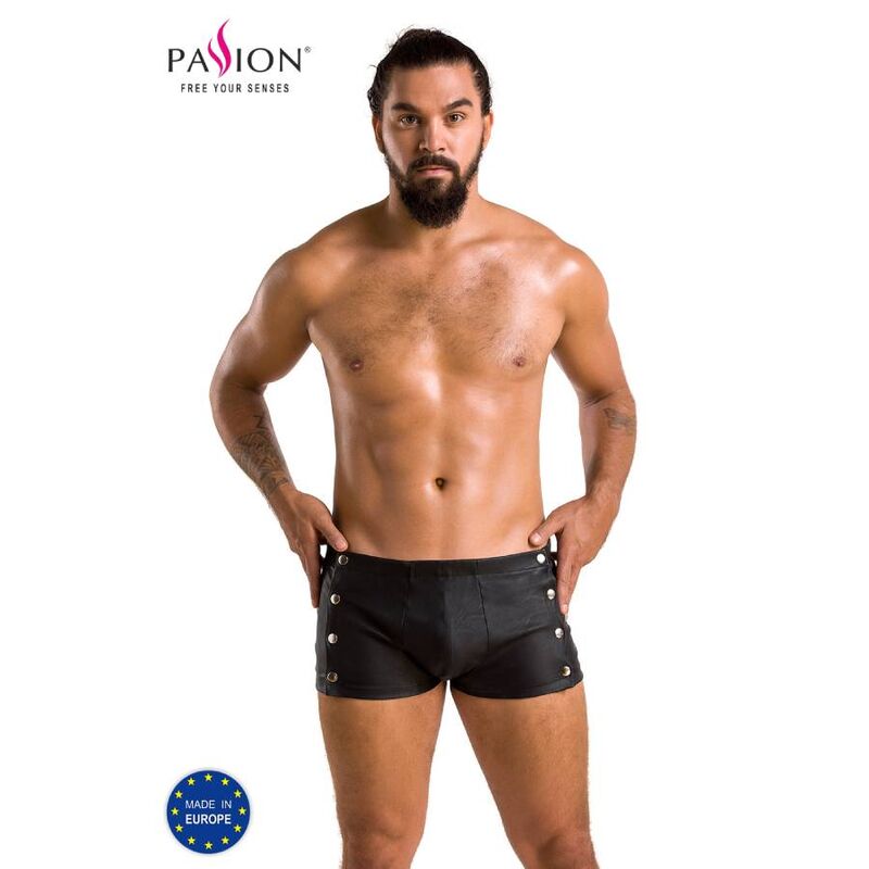 Boxer Sexy David Maille Ajustée Look Sensuel Noir 2 Tailles - Passion Men