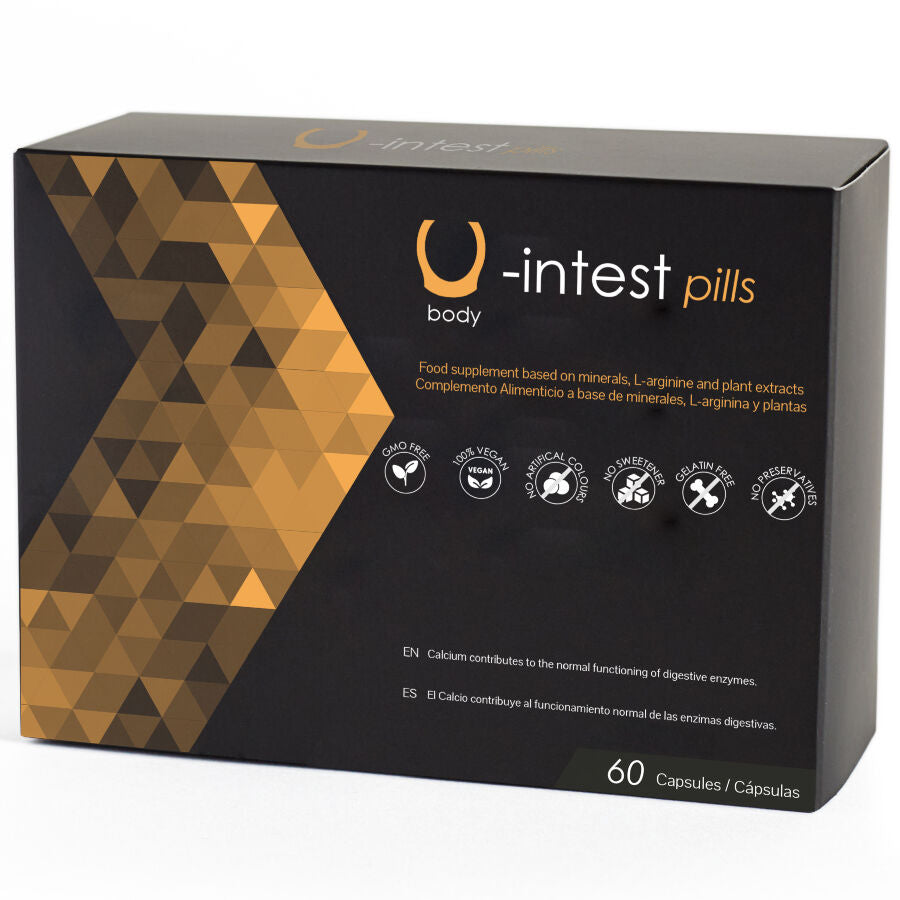 Capsules U-Intest Confort Intestinal Anti-Hémorroïdes 60 Gélules - 500Cosmetics