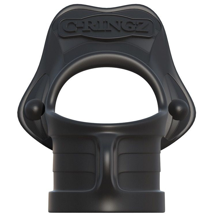 Cockring Ball Stretcher Rock Hard Ring & Stretcher Silicone - Fantasy C-Ringz
