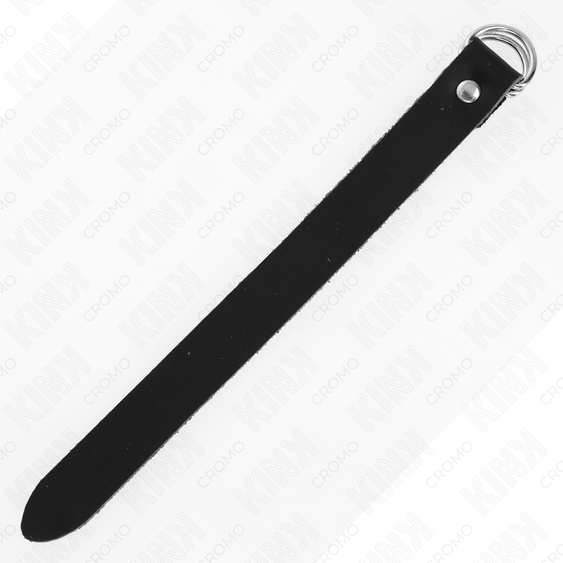 Cockring Cuir Sangle à Pression Réglable 22 x 2 cm - Kink