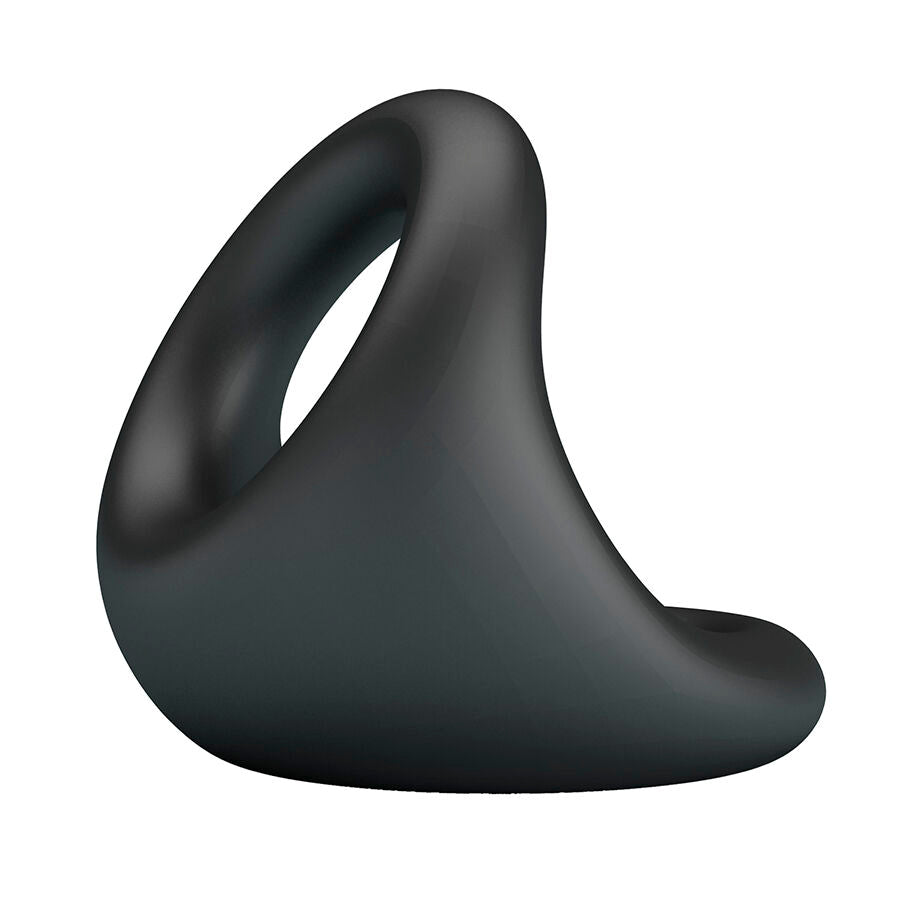 Cockring Double Nestor Silicone Soufle Anneau Pénis et Testicules - Crazy Bull
