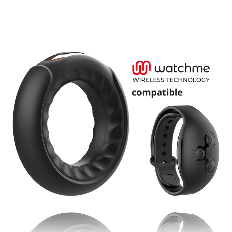Cockring Vibrant Adriano Connecté WatchMe 7 Modes IPX7 - Anbiguo