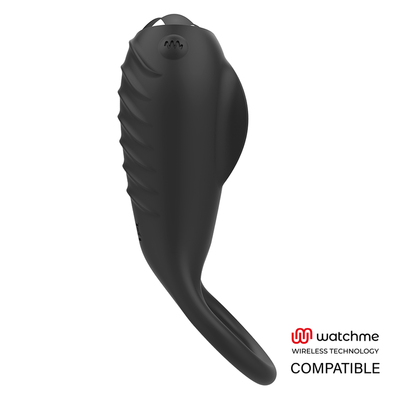 Cockring Vibrant Connecté Alan WatchMe 10 Modes Rechargeable - Brilly Glam