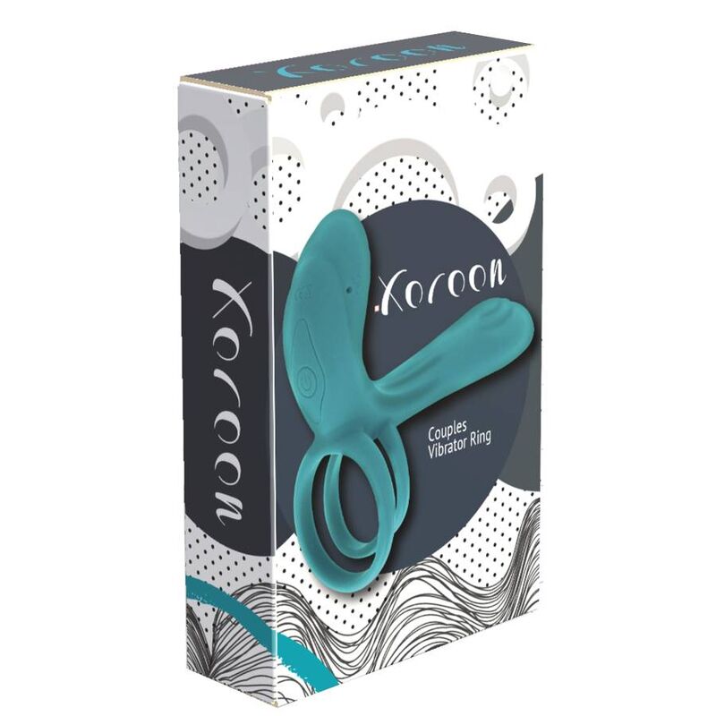 Cockring Vibrant Couple Stimulation Clitoridienne Rechargeable - Xocoon