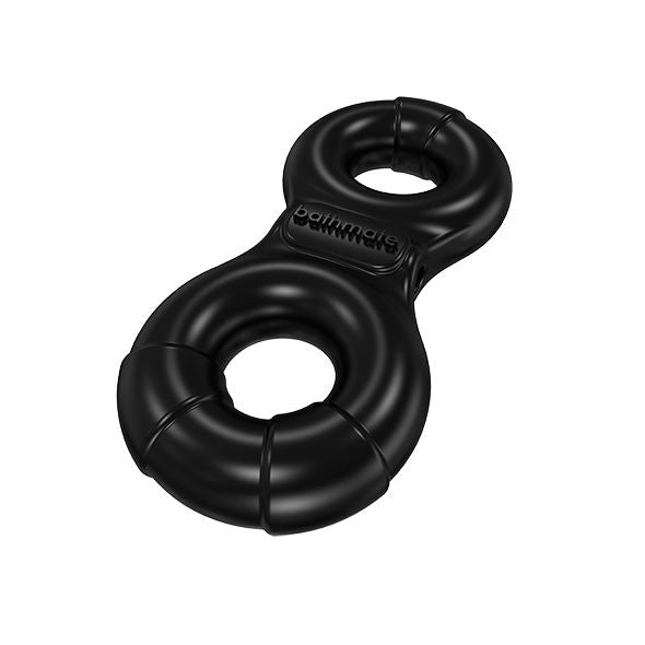 Cockring Vibrant Eight Double Anneau Rechargeable 3 Vitesses - Bathmate