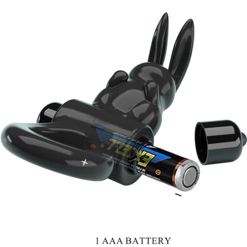 Cockring Vibrant Rabbit 10 Vibrations Stimulation Clitoridienne - Pretty Love