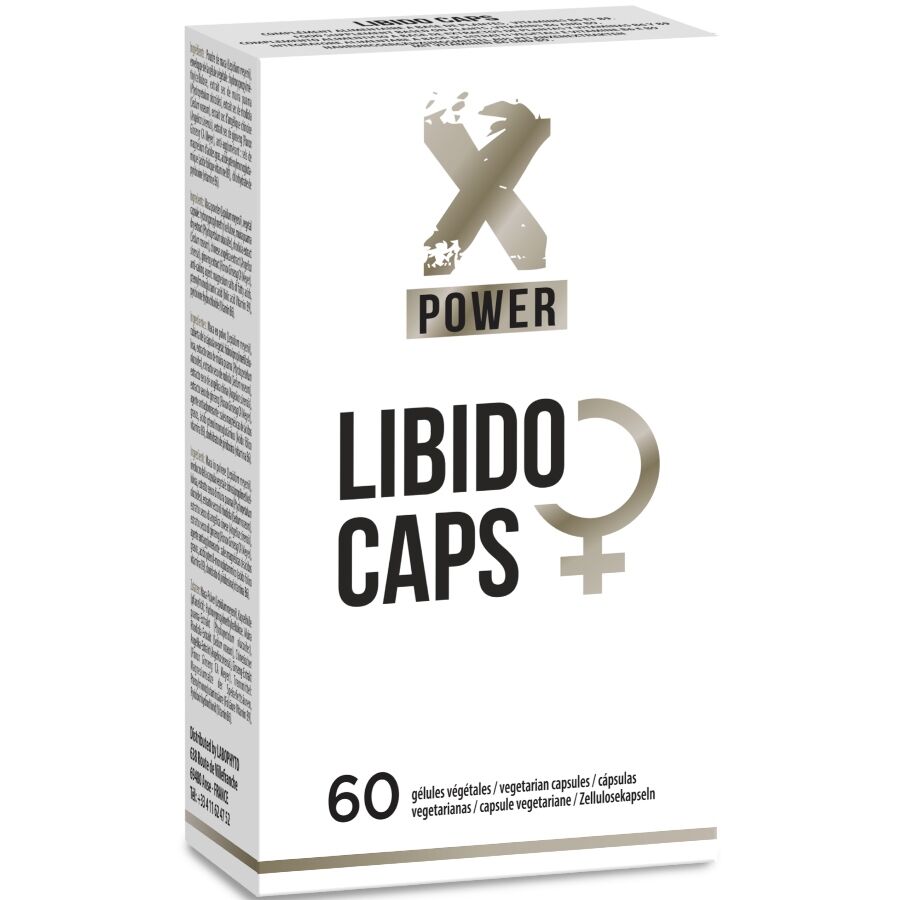 Complément Libido Femme Caps Maca Ginseng 60 Capsules Végétales - Xpower