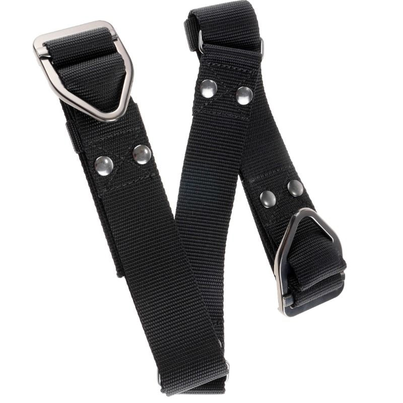 Contrainte BDSM Biceps Command Nylon Anneaux Acier Réglable - Sir Richards