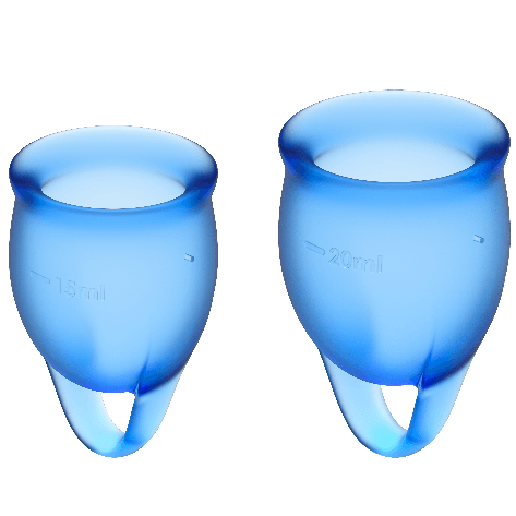 Coupe Menstruelle Feel Confident Silicone Souple - Satisfyer