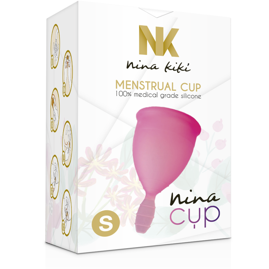 Coupe Menstruelle Nina Cup Silicone Hypoallergénique 12h - Nina Kikí