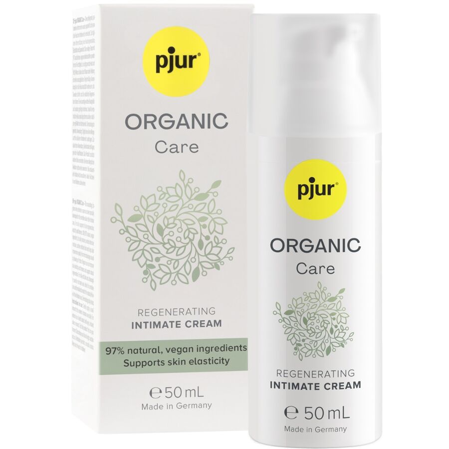 Crème Intime Régénérante Organic Care Bio 97% Naturelle 50 ml - Pjur
