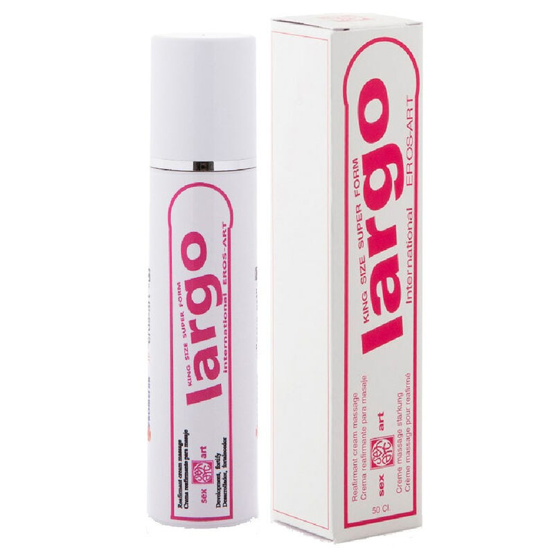Crème Stimulante Érection et Volume Largo 50 ml - Eros-Art