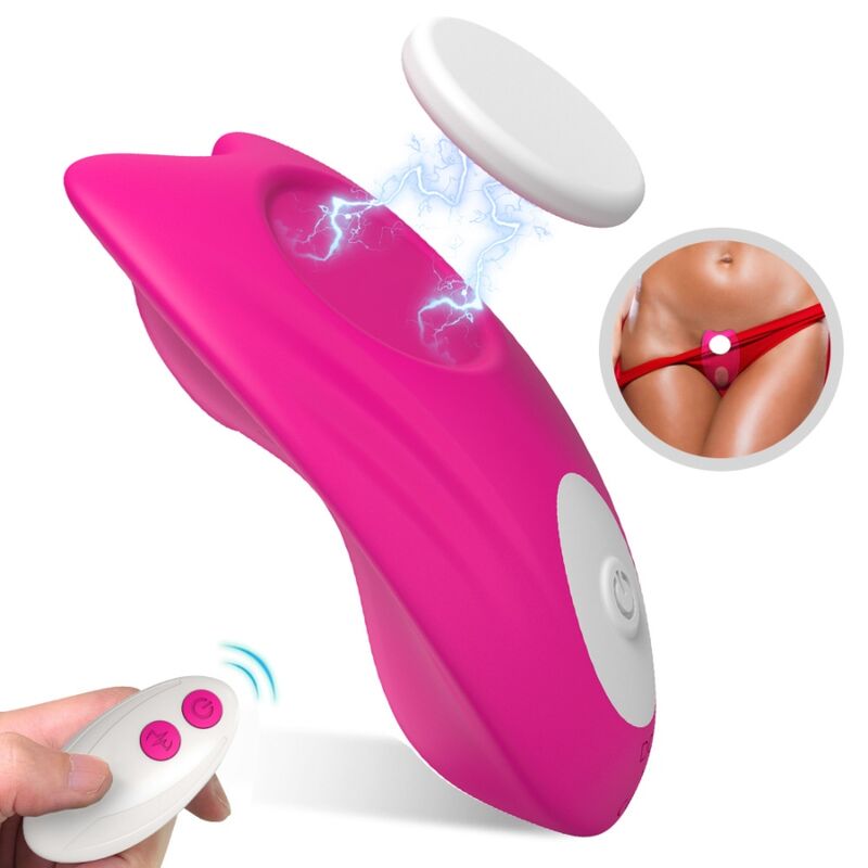 Culotte Vibrante Papillon Télécommandée - 9 Modes - Armony