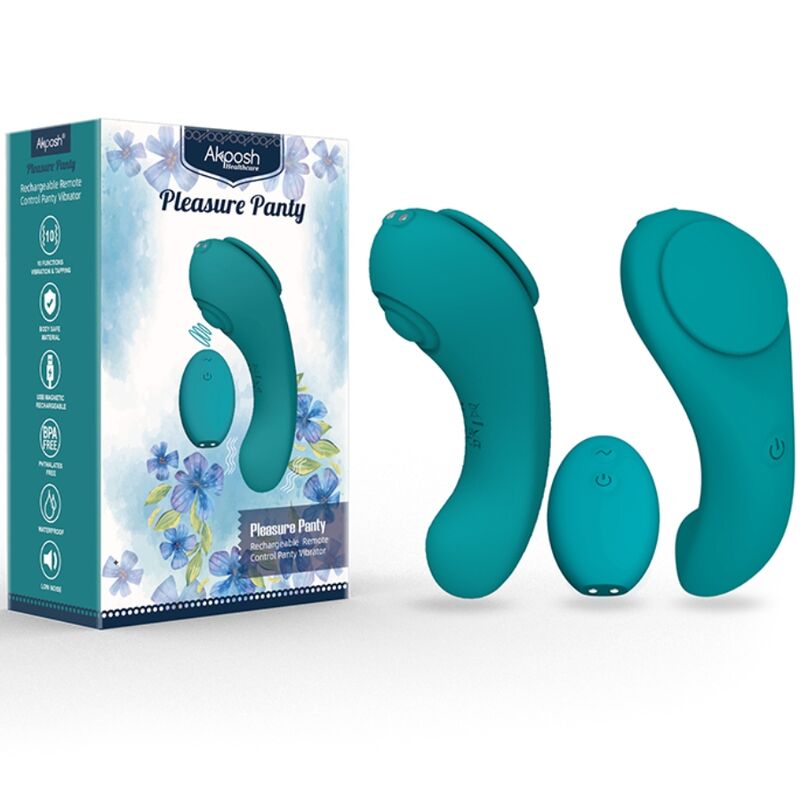 Culotte Vibrante Télécommande Sans Fil 4 Modes 3 Vitesses Étanche - Armony