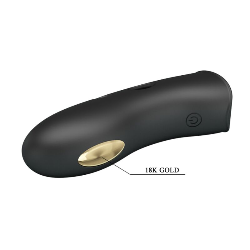 Doigt Stimulateur Électro Marico Silicone 7 Vibrations Rechargeable - Pretty Love