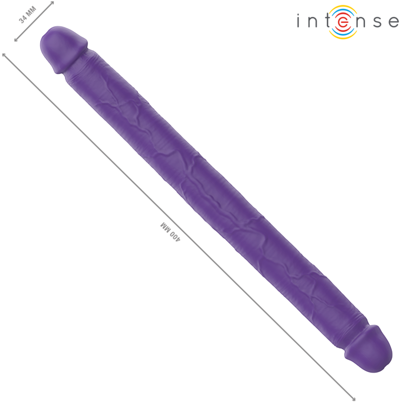 Double Gode Vibrant Gunter 40 cm Télécommande 7 Modes USB - Intense