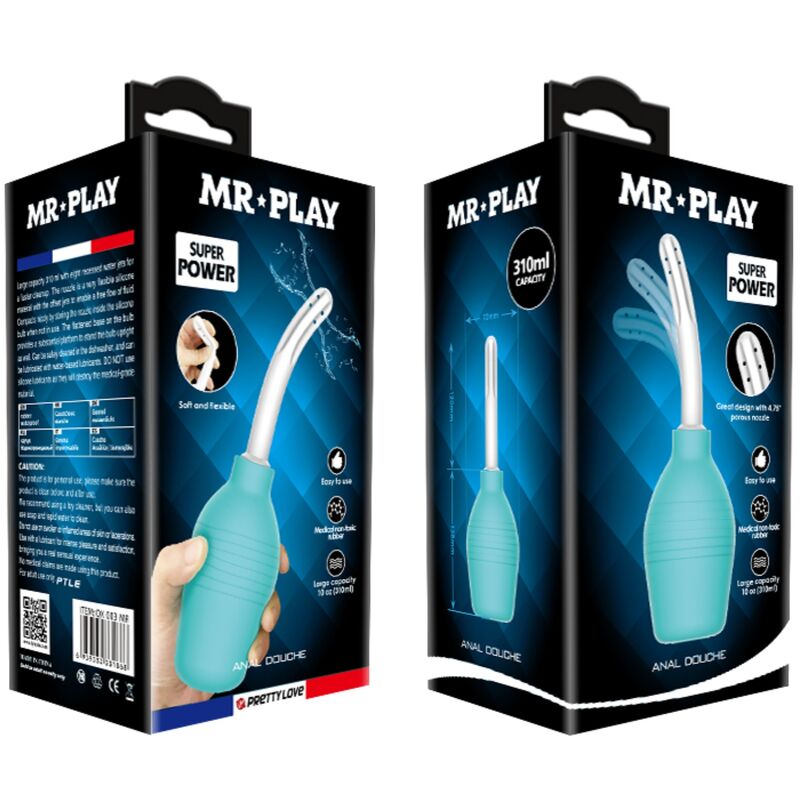Douche Anale Poire Extra Large Caoutchouc Étanche - Mr Play