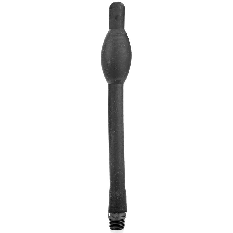 Douche Anale Rétractable Silicone 27 cm Adaptateur Universel - All Black