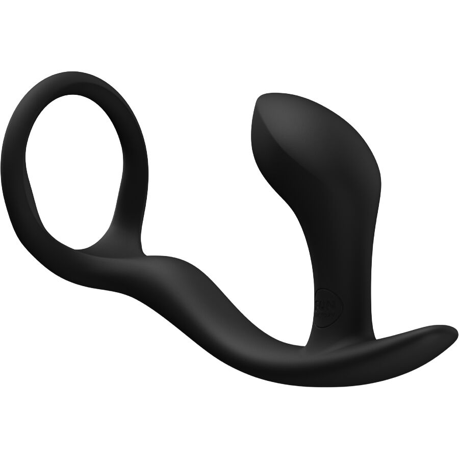 FUN FACTORY - PLUG ANAL EN ANNEAU DE BOTTE NOIR