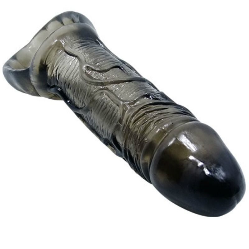 Gaine à Pénis Réaliste Sangle Testicules 11,5 cm TPR - Baile