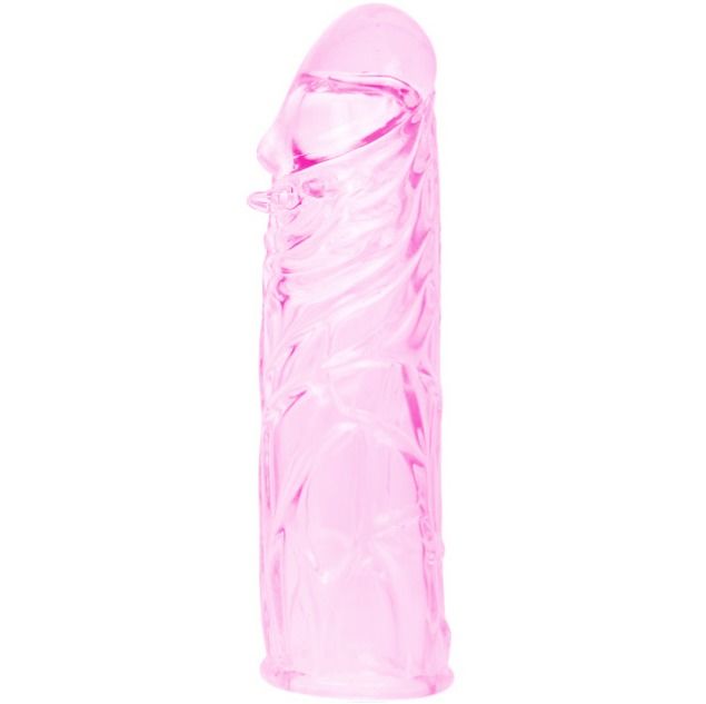 Gaine à Pénis Texturée Nodules Silicone Effet Allongeant 13 cm - Baile