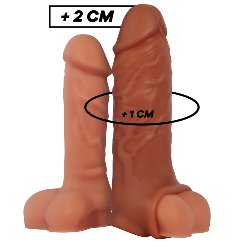 Gaine à Pénis V9 Silicone Liquide Effet Peau Réaliste - VirilXL