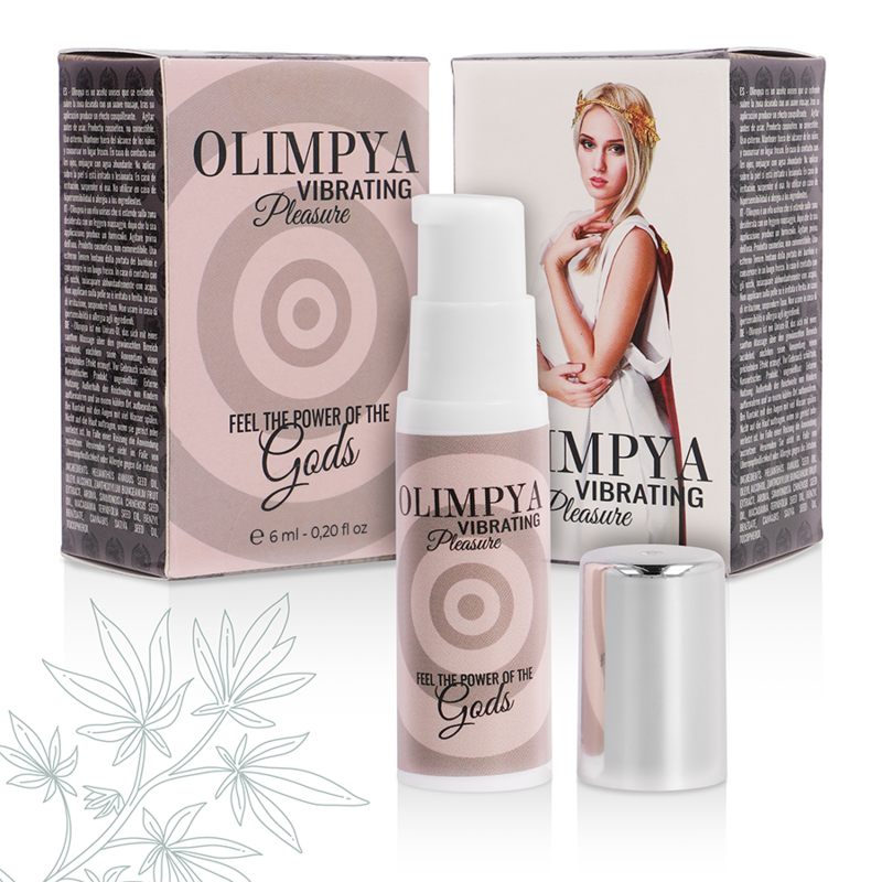 Gel Stimulant Vibrant Déesse du Plaisir Unisexe Cannabis Sativa 6ml - Olimpya