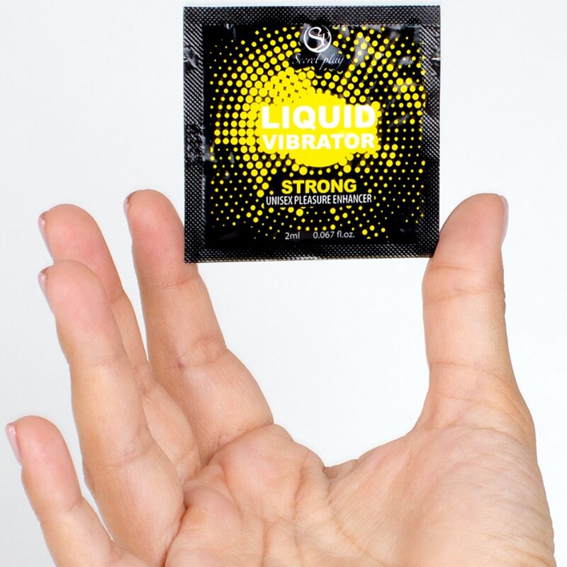 Gel Vibrant Unidose Strong Effet Intense 2 ml Unisexe - Secretplay