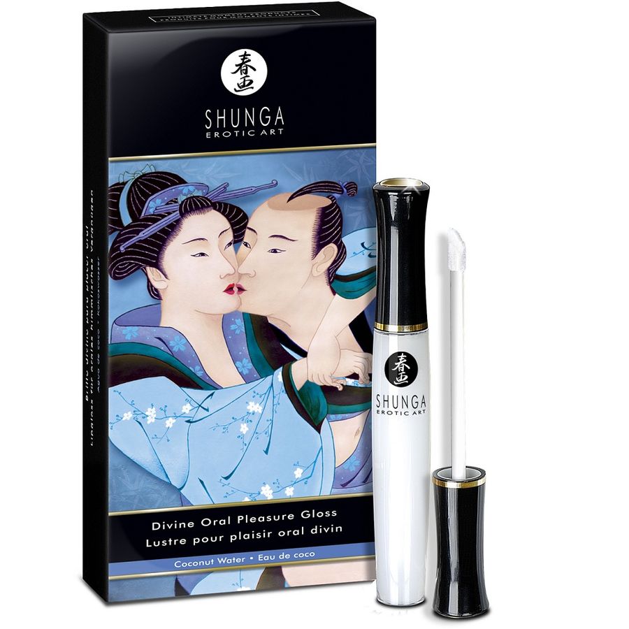 Gloss à Lèvres Divine Comestible Effet Stimulant 10 ml - Shunga