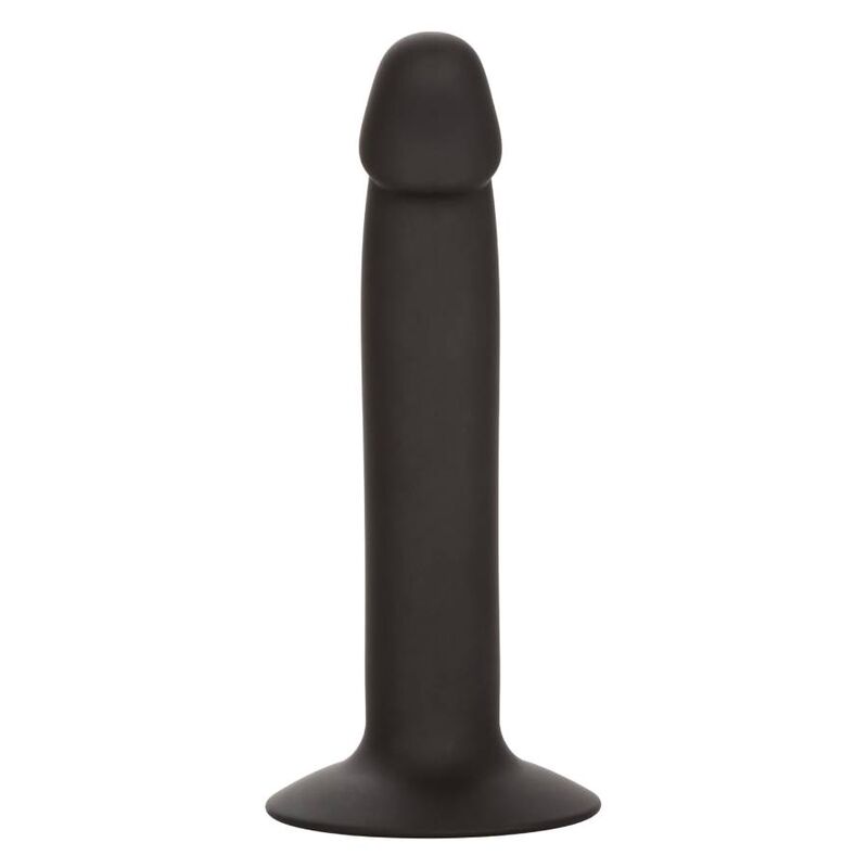 Gode Anal Fin Garon Slim Silicone Ventouse Flexible - CalExotics