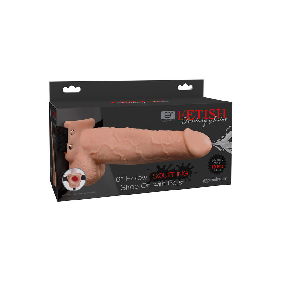 Gode Ceinture Éjaculateur Cum 9 Réaliste Harnais Réglable - Fetish Fantasy