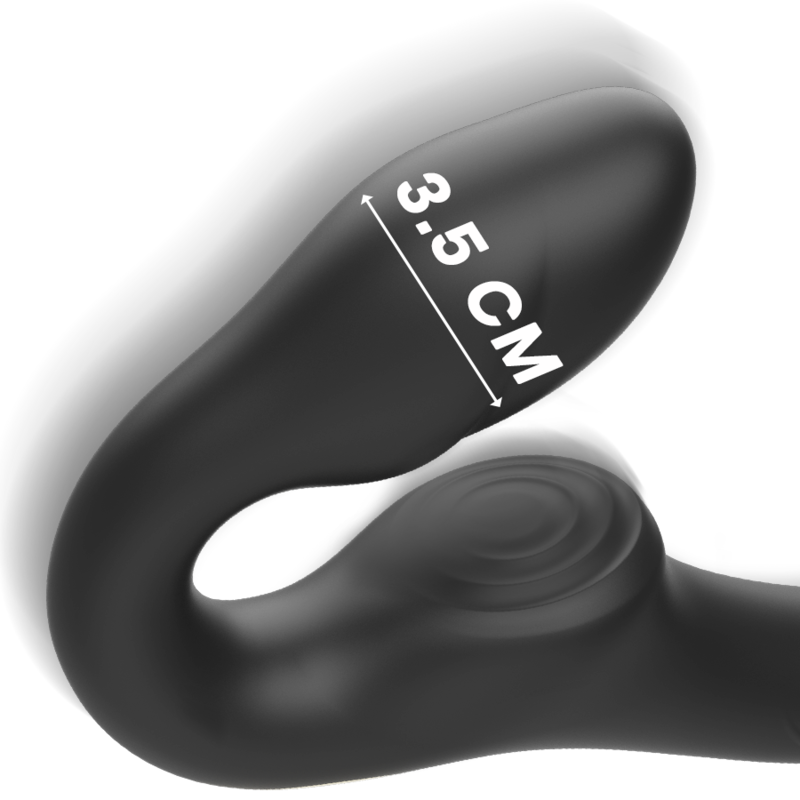 Gode Ceinture Sans Harnais Strapples Télécommandé 3 Moteurs Rechargeable - Ibiza