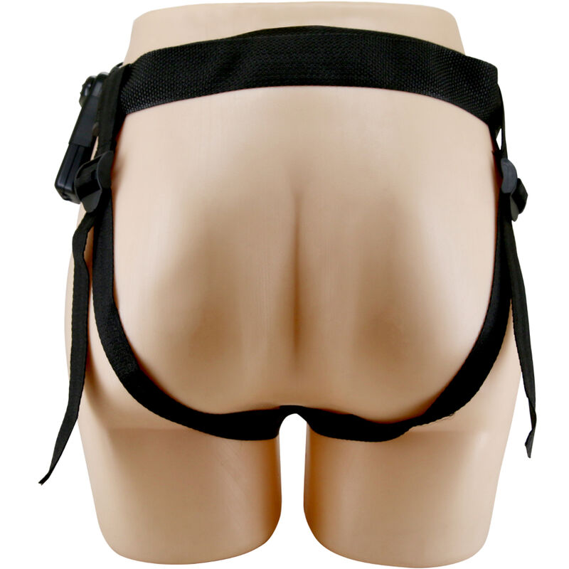 Gode Ceinture Vibrant Starks Tunnel Veiné Multi-Vitesses 17,5 cm - Pretty Love