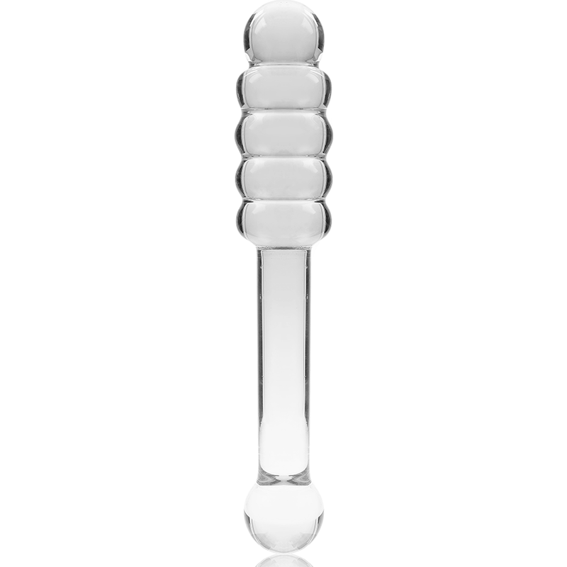 Gode en Verre Borosilicate Modèle 20 Transparent 20,5 cm - Nebula Series By Ibiza