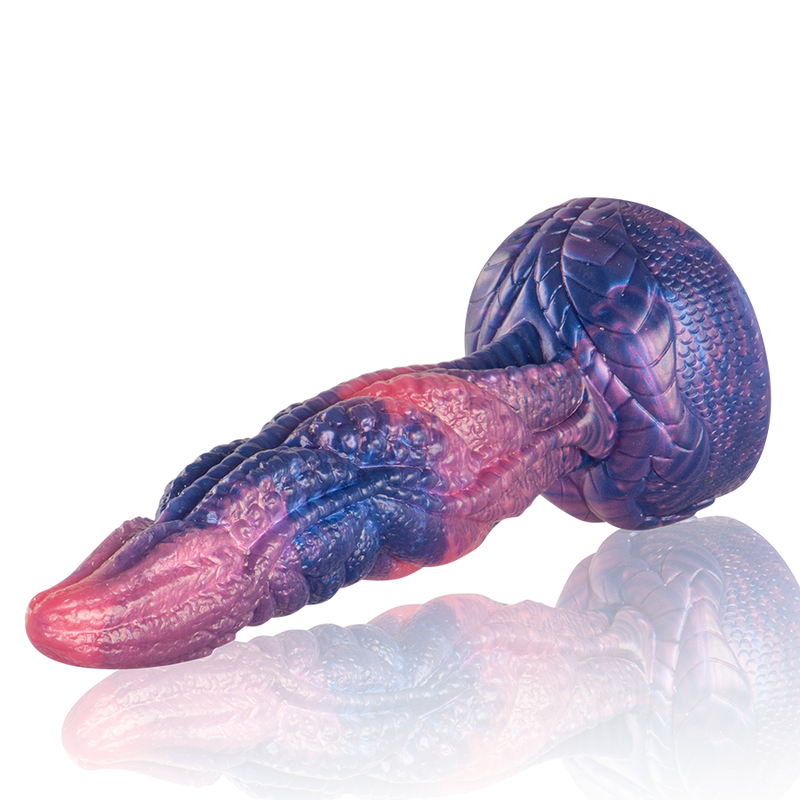 Gode Fantasy Dionysus Silicone Couleurs Vibrantes 20 cm - Epic Cybersilicock