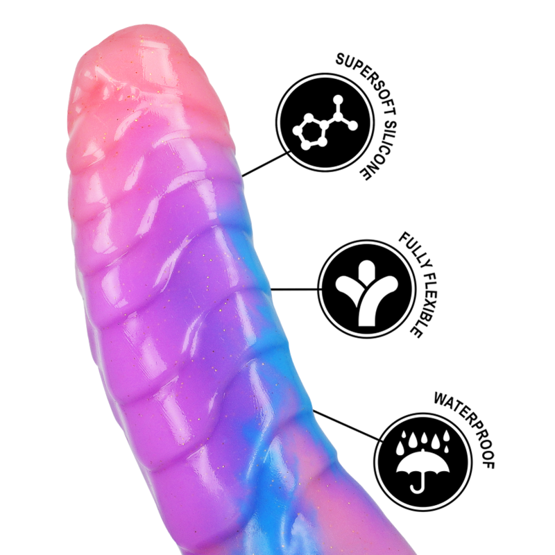 Gode Fantasy Empusa Gardien d'Hadès Silicone Ventouse 18 cm - Epic Cybersilicock