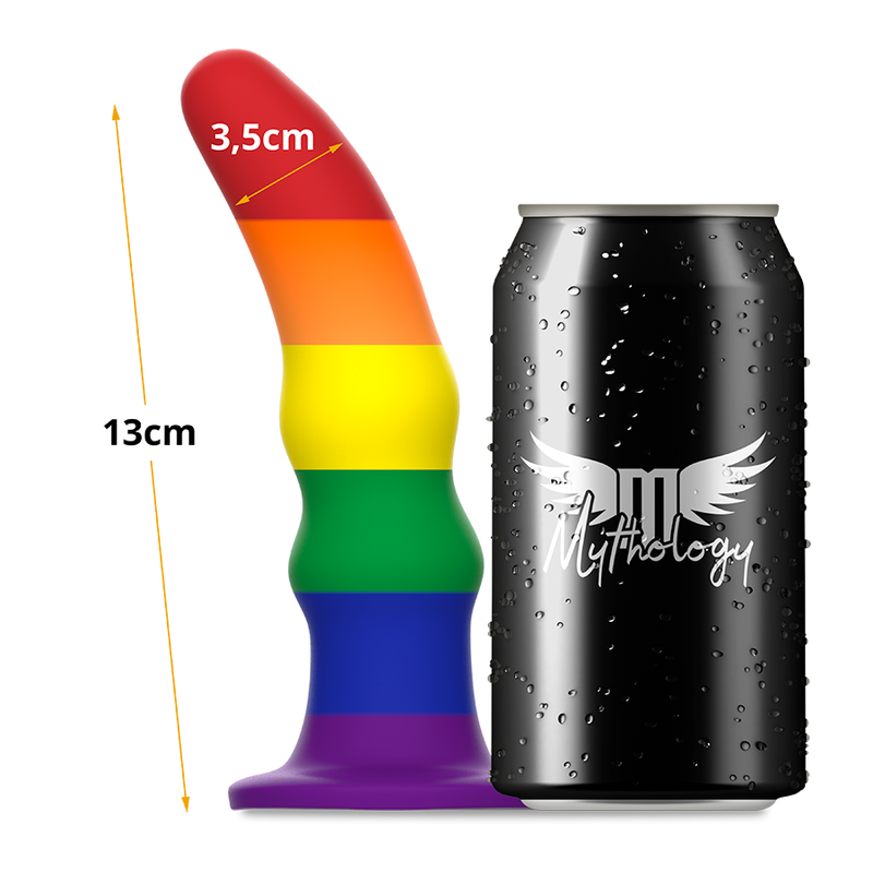 Gode Fantasy Kuno Pride Silicone Flexible Ventouse 2 Tailles - Mythology