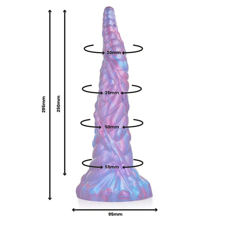 Gode Fantasy Nokken Créature Aquatique 28 cm Ventouse - Epic