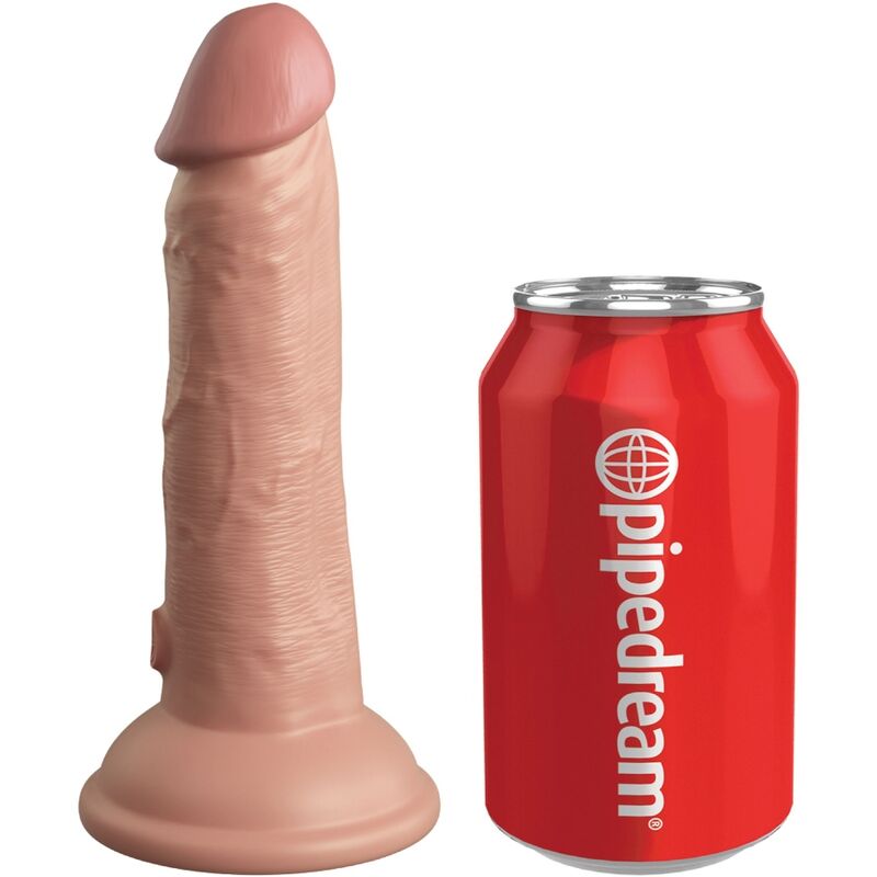 Gode Réaliste Elite Silicone Dual Density Ventouse - King Cock