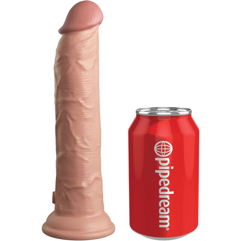 Gode Réaliste Elite Silicone Dual Density Ventouse - King Cock