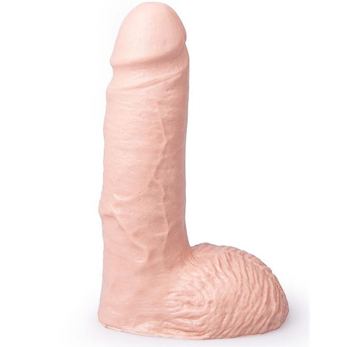 Gode Réaliste Marcel 17 cm Testicules Ventouse Puissante - Hung System