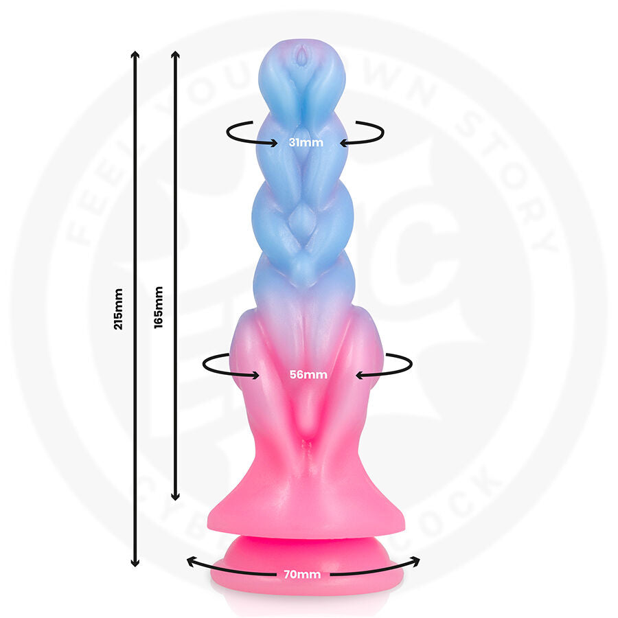 Gode Rheona Dawn Silicone Design Ergonomique 16,5 cm Insérable - Epic Cybersilicock