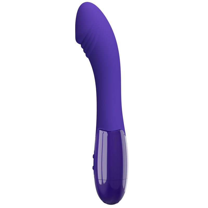 Gode Vibrant Point G Elemental Youth Silicone 30 Modes Rechargeable - Pretty Love