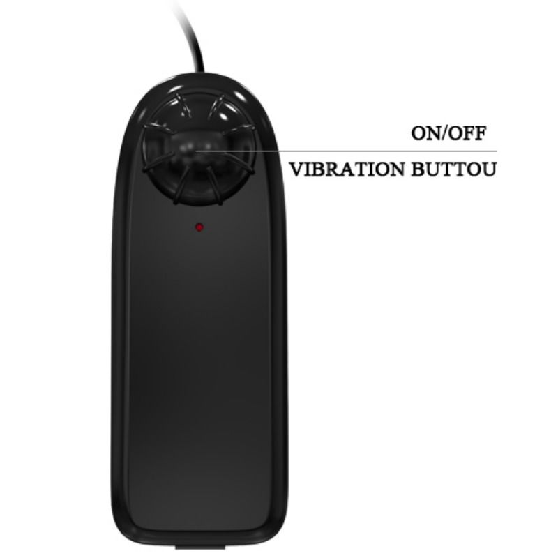 Gode Vibrant Réaliste Texturé Veiné Ventouse Multi-Vitesses - Baile