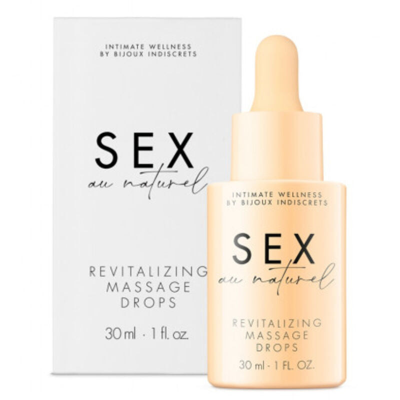 Gouttes de Massage Intime Revitalisantes 30 ml à base d'eau - Bijoux Indiscrets